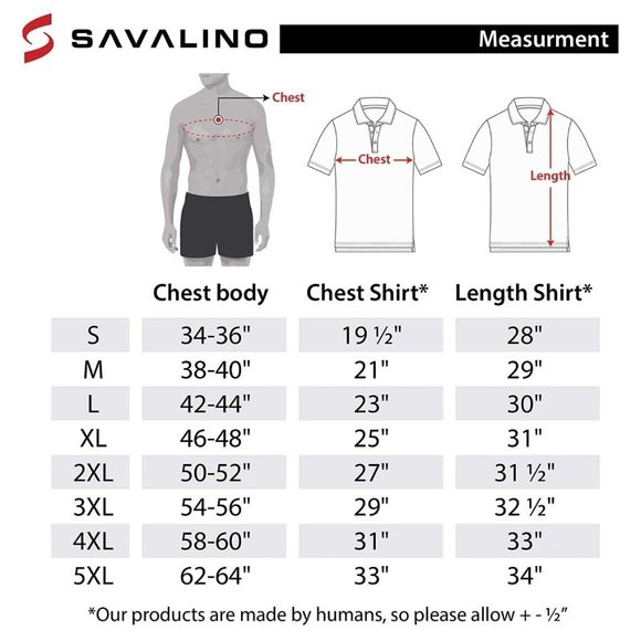 Savalino Mens Bowling Black Size S - 3XL Aron Geometric Polo Golf Shirt UV30+ - Picture 10 of 10